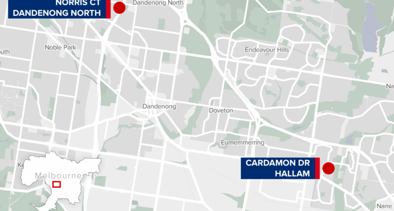 Three men charged after burglary in south-east Melbourne