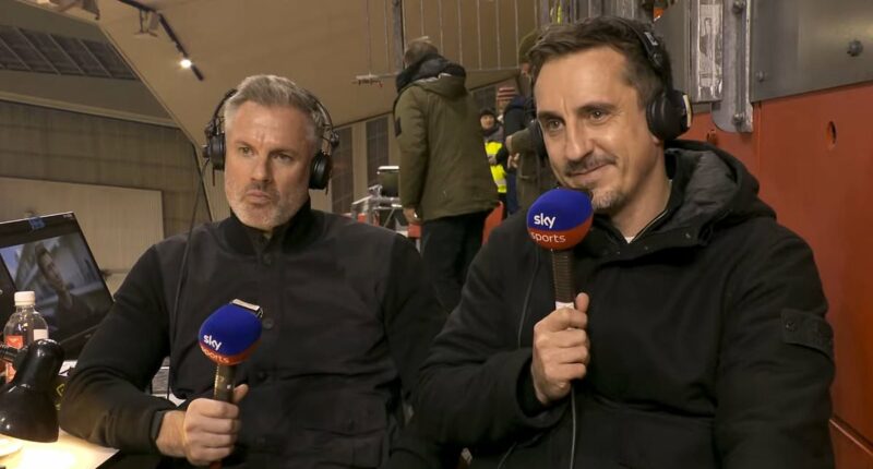 Time to relegate Mo Salah: Jamie Carragher tells Arne Slot he MUST make brutal call amid wayward star's poor form, as Gary Neville reveals key sign Anfield hero may be on the decline