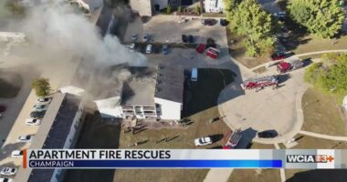 Training paid off: Champaign firefighters rescue multiple people from apartment fire