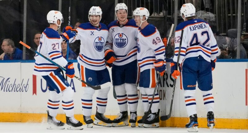 Trent Frederic scores, Stuart Skinner makes 30 saves as the Oilers shut out the Rangers 2-0