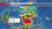 Tropical Storm Melissa is now forecast to become a major hurricane as it trends toward a concerning track