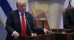 Trump cracks joke about Ivanka's MARRIAGE at Israel peace speech