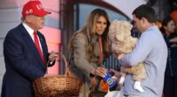 Trump greets children at White House Halloween event