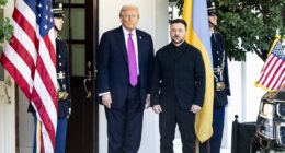 Trump heaps praise on Zelensky's 'beautiful' black attire as he sizes up friends and foes for 'central casting'