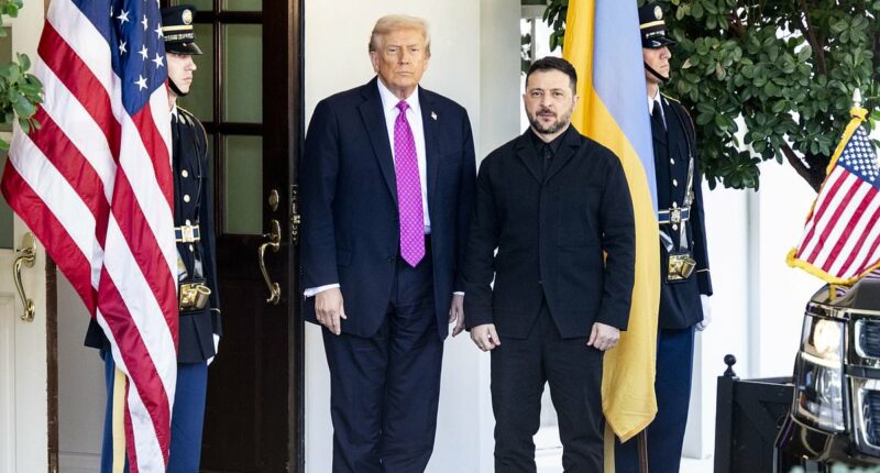 Trump heaps praise on Zelensky's 'beautiful' black attire as he sizes up friends and foes for 'central casting'
