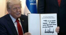 Trump heralds 'dawn of new Middle East' in historic speech at Knesset