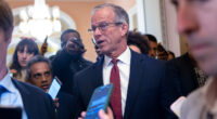 Trump hosts Senate Republicans at renovated White House as the shutdown drags into fourth week