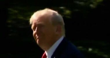 Trump receives Covid vaccine during physical