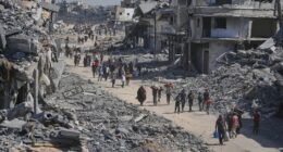 Trump sets off for the Mideast to mark a ceasefire and hostage deal between Israel-Hamas