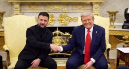 Trump threatens to 'speak' with Putin on giving Ukraine Tomahawk missiles as Russia hits hospital