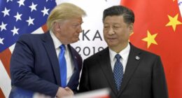 Trump travels to Asia and a meeting with China's Xi as the US government shutdown drags on