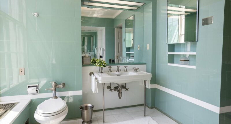 Trump unveils renovated Lincoln Bathroom at the White House