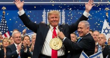 Trump will learn if he has won Nobel Peace Prize for Gaza deal TODAY 