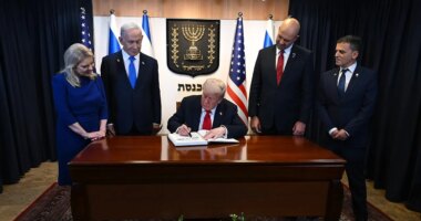 Trump writes message to Israelis after all living hostages released by Hamas