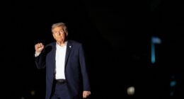 Trump's whirlwind effort to make it back to honor Charlie Kirk
