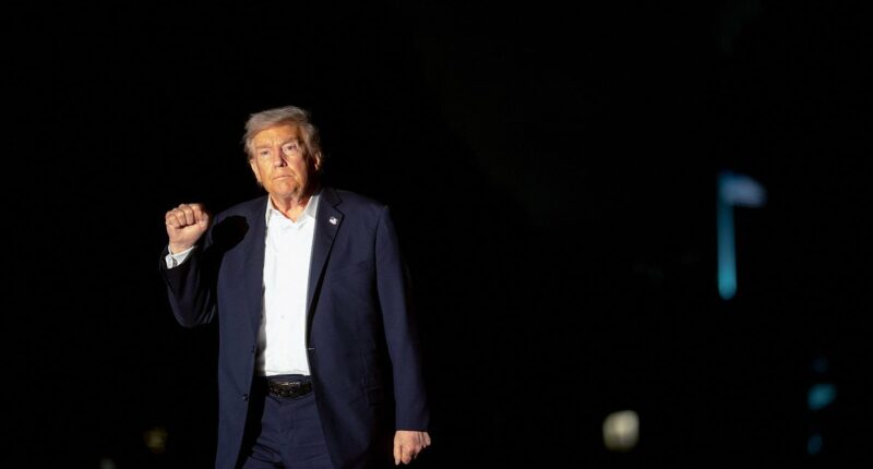 Trump's whirlwind effort to make it back to honor Charlie Kirk