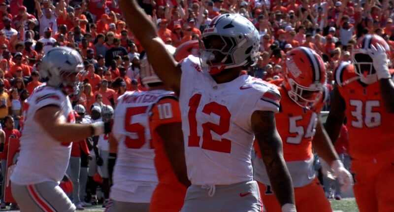 Turnovers plague Illini in loss to No. 1 Ohio State