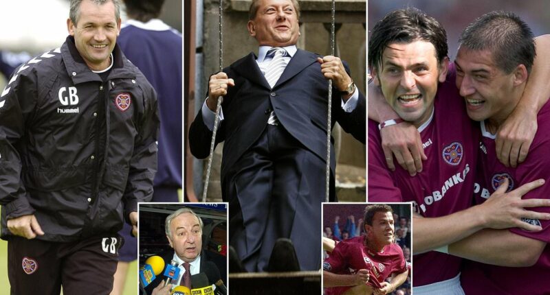 Twenty years ago Hearts were in same lofty position they find themselves now at top of Scottish Premiership ... at least this time there's no Mad Vlad to mess it up!