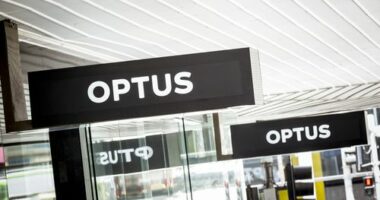 The Burke Street Optus store.