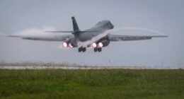 US military flew supersonic B-1 bombers up to the coast of Venezuela