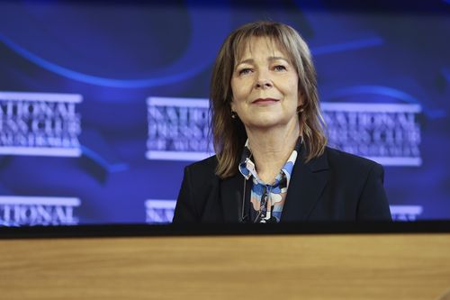 Michele O'Neil, President of the Australian Council of Trade Unions (ACTU), at the National Press Club