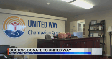 United Way of Champaign Co. receives $30,000 donation from OSF staff