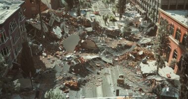 Urgent warning over 'sonic boom' earthquakes that raze entire cities