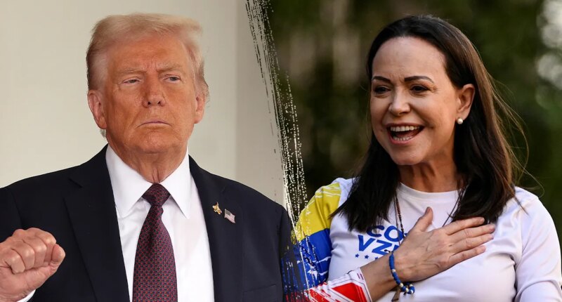 Venezuelan Nobel Peace Prize winner María Corina Machado dedicates award to Trump for 'decisive support'