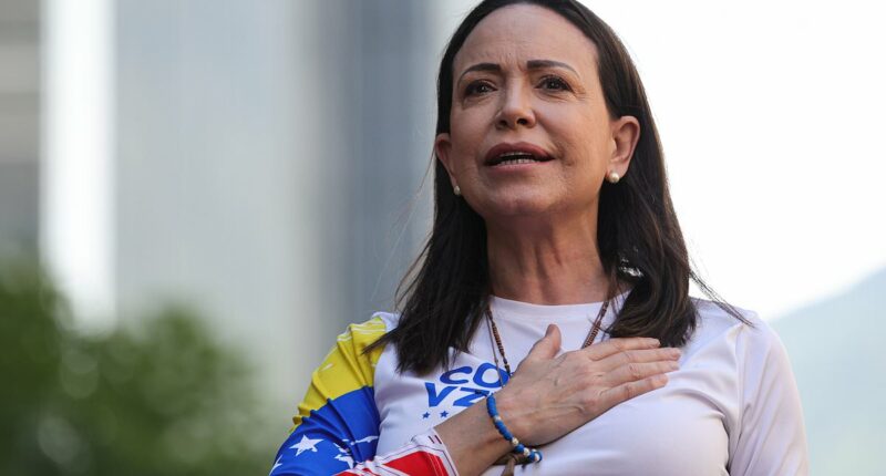 Venezuelan Nobel Peace Prize winner dedicates her award to Trump