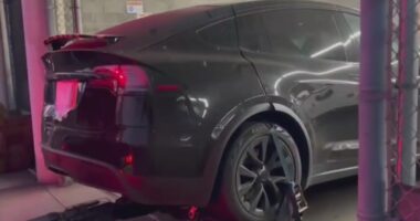 Video may show last person driving D4vd's Tesla before body found