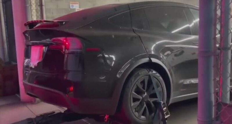Video may show last person driving D4vd's Tesla before body found