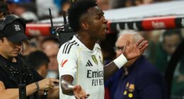 Vinicius Jr 'seriously considering LEAVING Real Madrid' in blazing, 'unsustainable' row with boss Xabi Alonso - and club are taking manager's side after public El Clasico blow-up