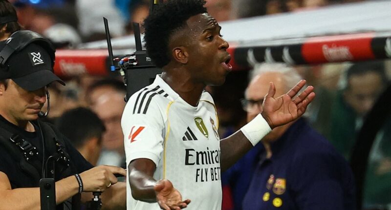 Vinicius Jr 'seriously considering LEAVING Real Madrid' in blazing, 'unsustainable' row with boss Xabi Alonso - and club are taking manager's side after public El Clasico blow-up