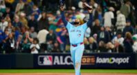 Vladimir Guerrero Jr., George Springer spark Blue Jays, who hit 5HRs and cut Mariners ALCS lead to 2-1