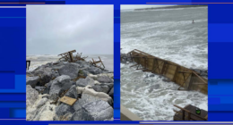 Volusia beaches closed to swimming, Jetty Connector damaged amid strong tides, hazardous surf