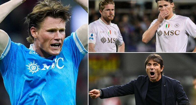 We need to talk about Kevin: How the arrival of De Bruyne at Napoli has seen McTominay struggle to hit the heights of last season