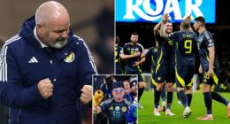 We're still raving about Scotland's incredible comeback, Steve, but fans didn't deserve to be criticised for their initial reaction to performance