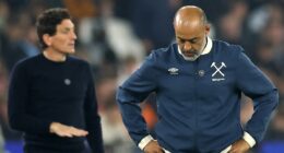 West Ham 0-2 Brentford: Nuno Espirito Santo learns the size of the task at hand the hard way as dire Hammers lose again