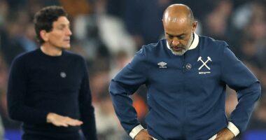 West Ham 0-2 Brentford: Nuno Espirito Santo learns the size of the task at hand the hard way as dire Hammers lose again
