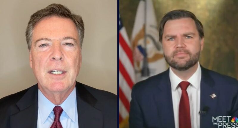 What JD Vance said about James Comey's criminal case