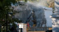 White House ballroom construction begins with East Wing demolition