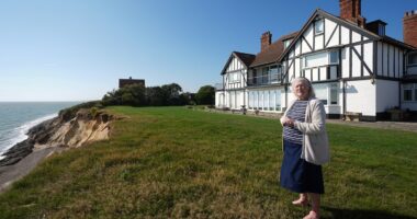 Widow, 88, loses battle to save her £1.7million clifftop home