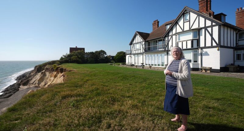 Widow, 88, loses battle to save her £1.7million clifftop home