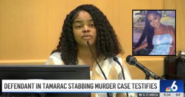 Woman says she killed ex-boyfriend's lover in self-defense