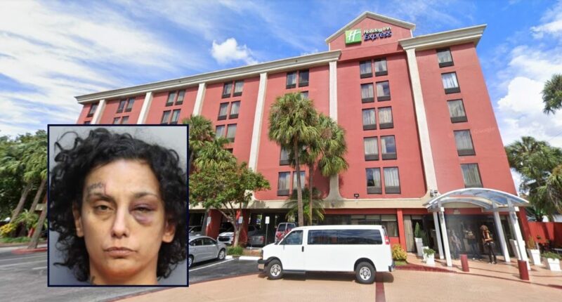 Woman stuffs murdered man's body under Holiday Inn bed: Cops