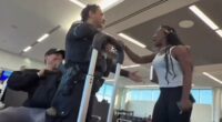 Woman threatens to set her wife on man in Atlanta Airport meltdown