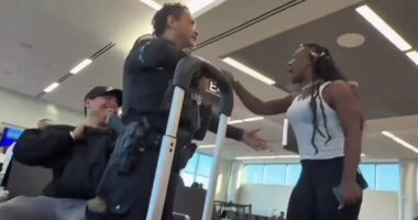 Woman threatens to set her wife on man in Atlanta Airport meltdown