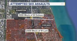 Yeison Diaz-Gomez charged in Evanston attempted sexual assault, Chicago police arrest him related to crimes on Lunt Avenue