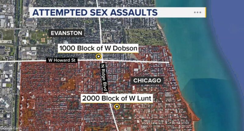 Yeison Diaz-Gomez charged in Evanston attempted sexual assault, Chicago police arrest him related to crimes on Lunt Avenue