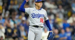 Yoshinobu Yamamoto throws 3-hitter as Dodgers beat Brewers 5-1 for 2-0 lead in NLCS